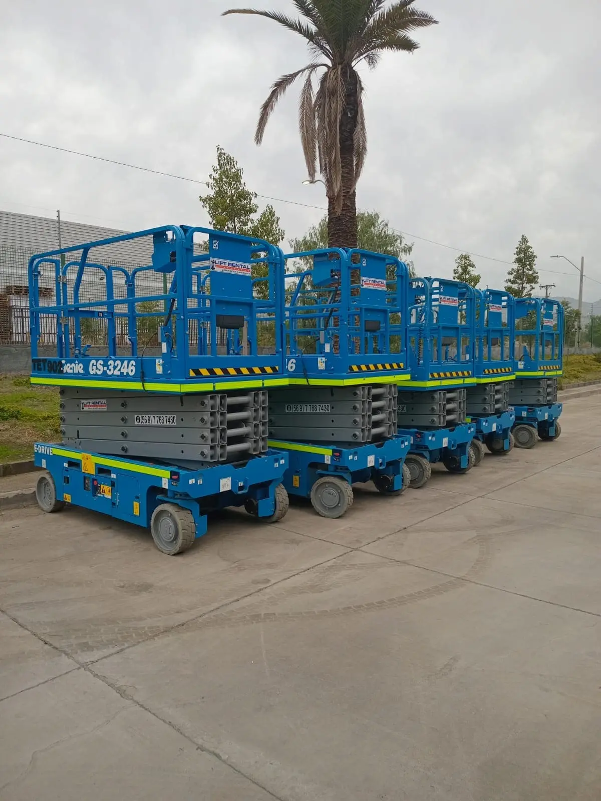 Tijera Eléctrica 12 metros Genie Gs3246