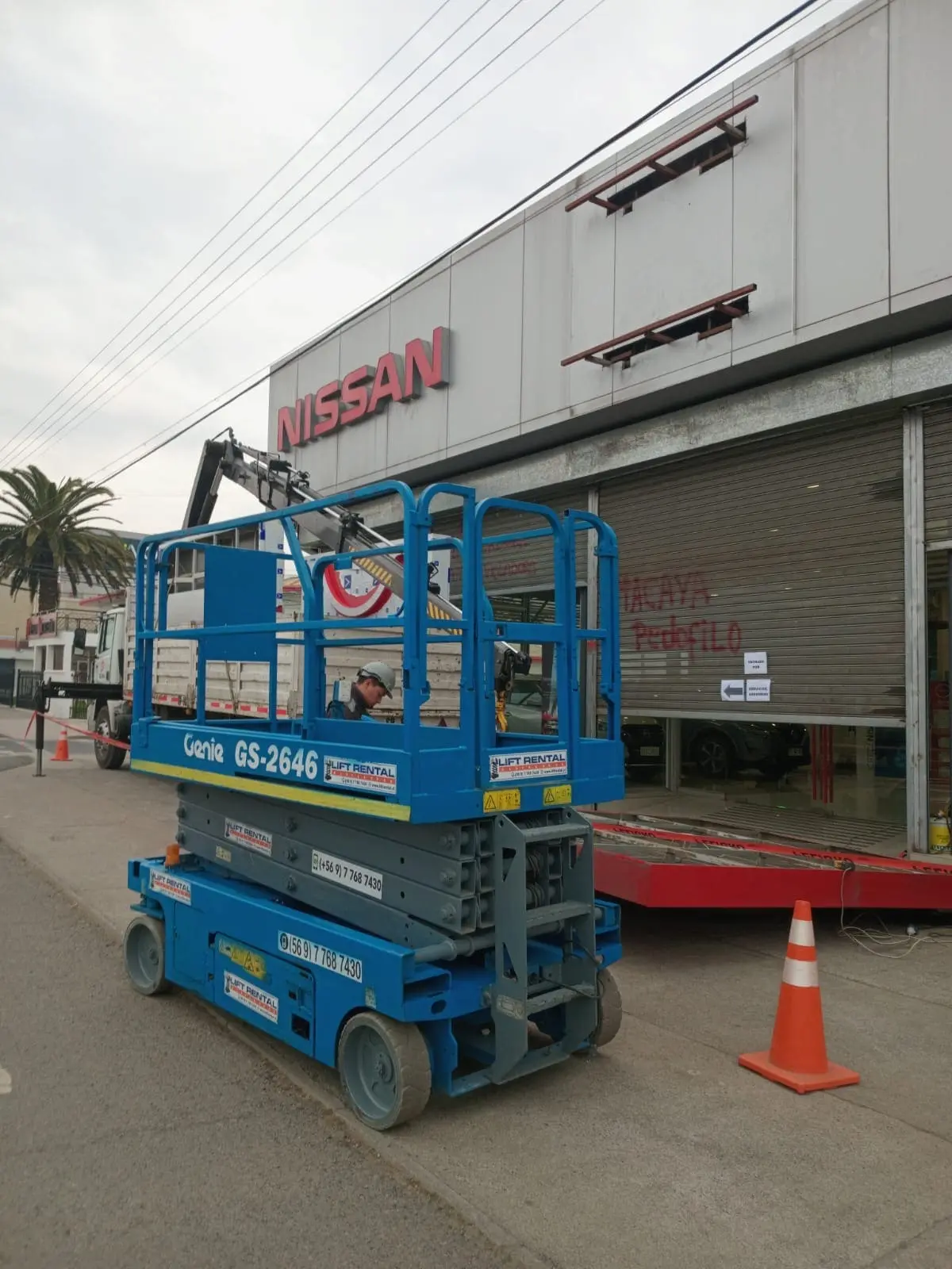 Tijera Eléctrica 10 metros Genie GS2646