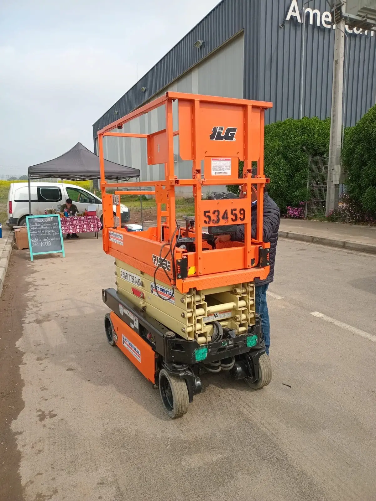 Tijera Eléctrica 8 metros JLG R1932